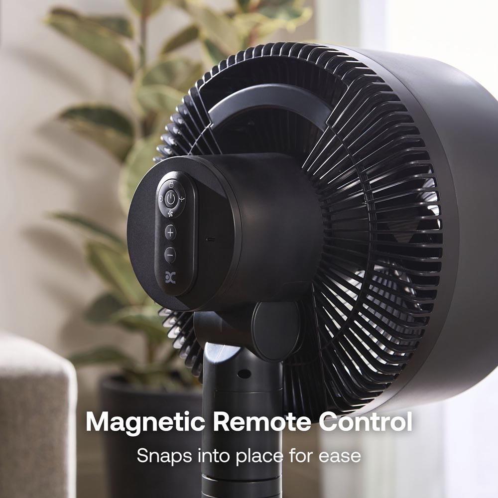 Dimplex DuoCool 2-in-1 Black Height Adjustable Cordless Oscillating ...