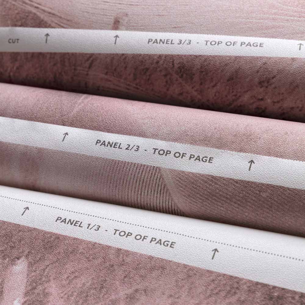 Grandeco Feathers 3 Lane Wall Mural Image 4