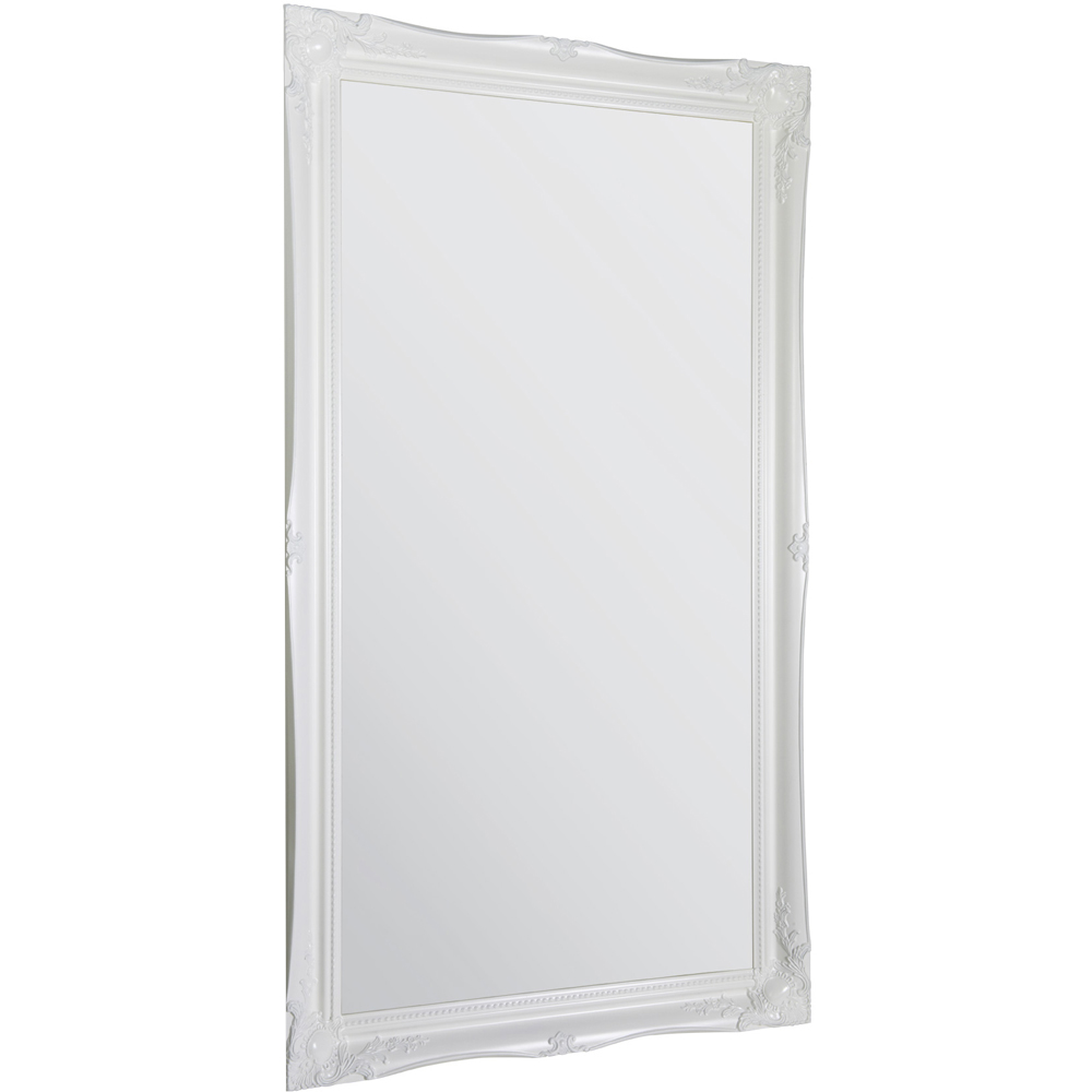 MirrorOutlet Hamilton White Shabby Chic Wall Mirror 137 x 76cm Image 3