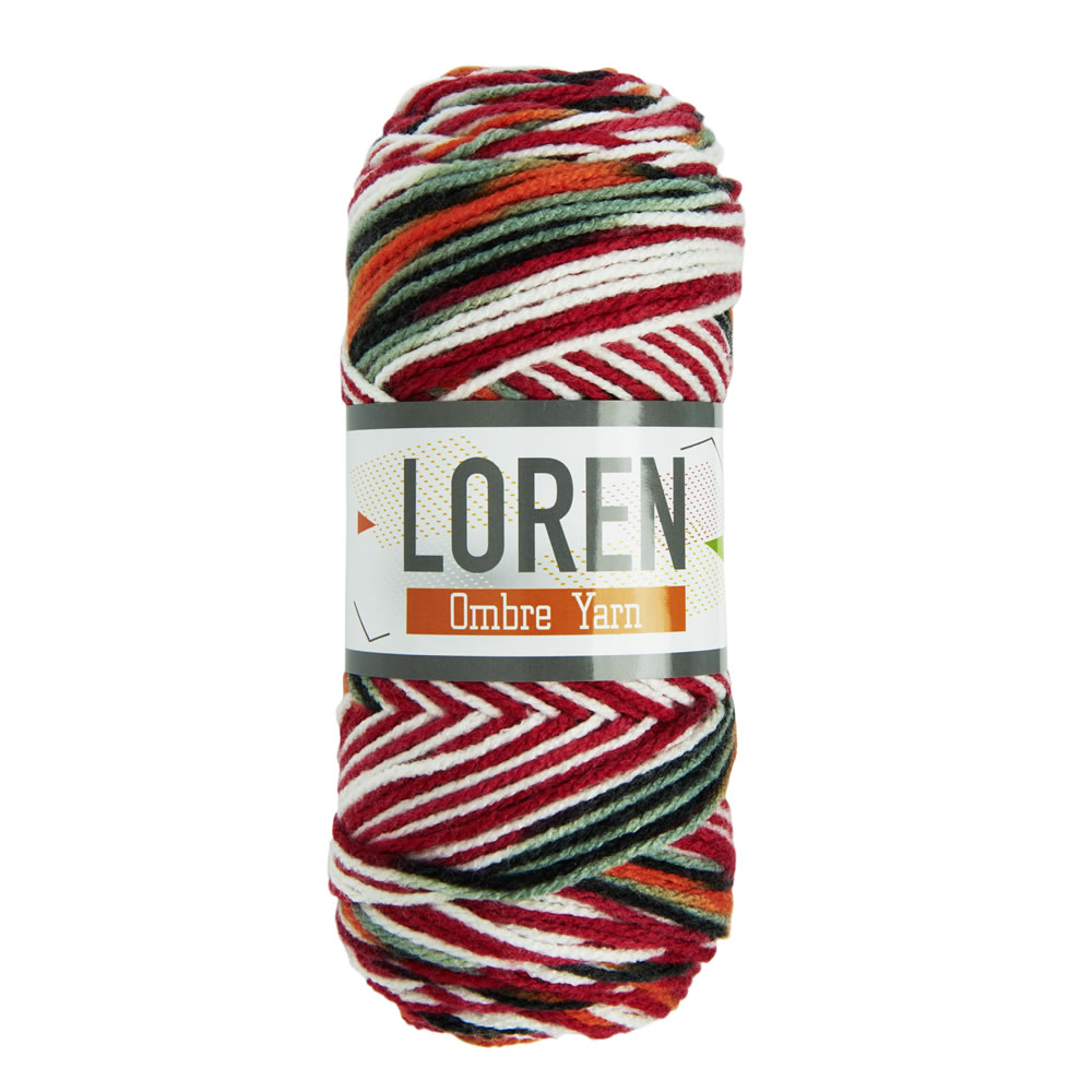 Loren Multicolour Ombre Yarn 100g Image