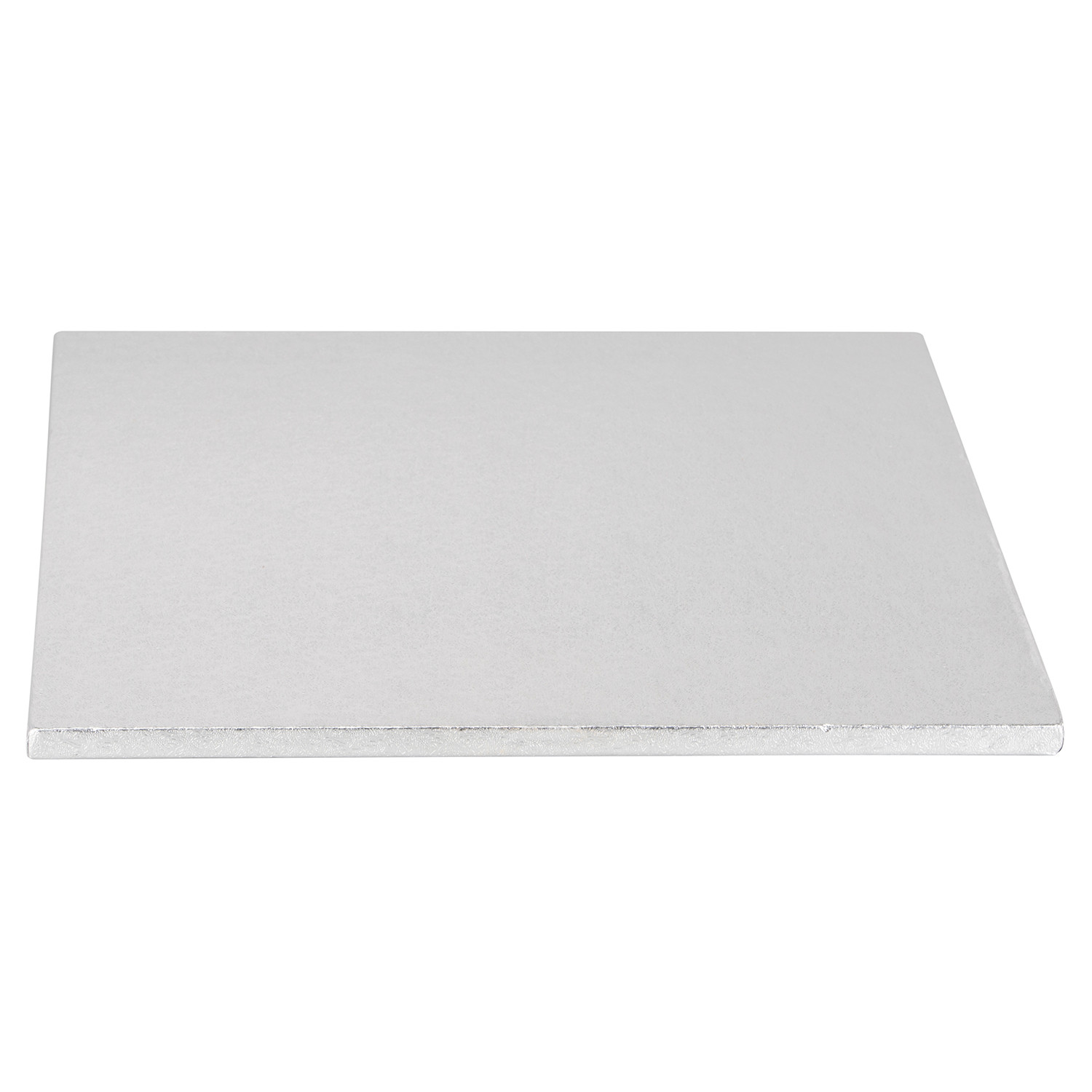 12 Square Drum Cake Board - Silver / 35.5cm Image 3