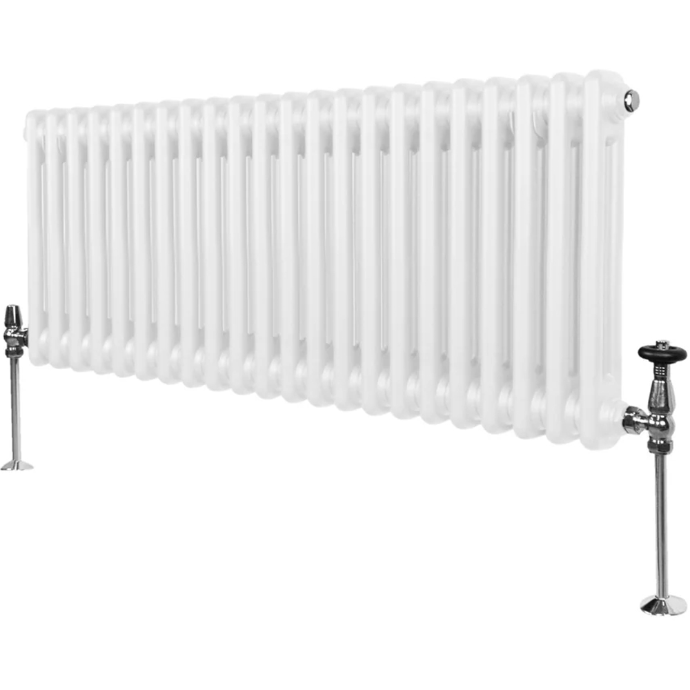 Monster Shop 2413 BTU White Traditional 2 Column Radiator 300 x 1012mm Image 3
