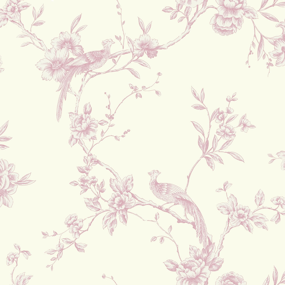 Arthouse Chinoise Pink Wallpaper | Wilko