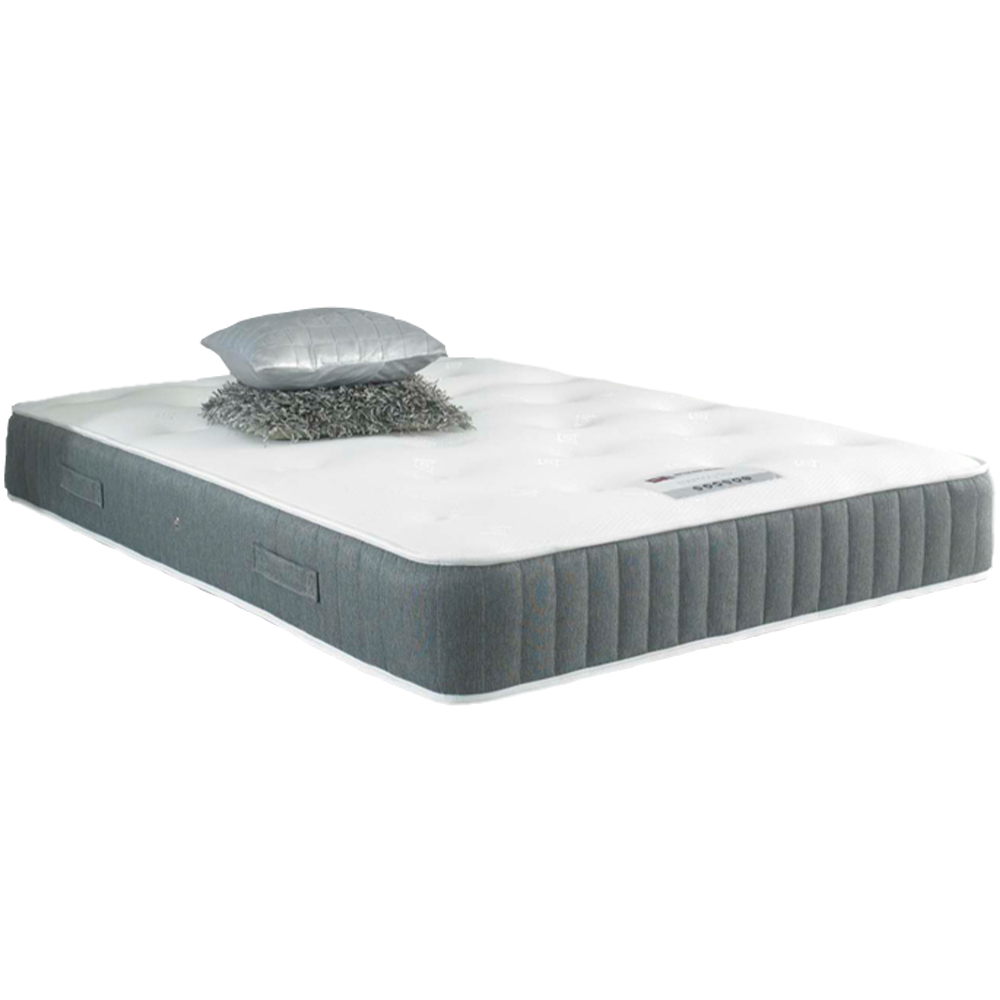 Eleganza Home Memory Flex Small Single Memory Foam Tufted Medium Firm Pocket Spring Mattress Image 1