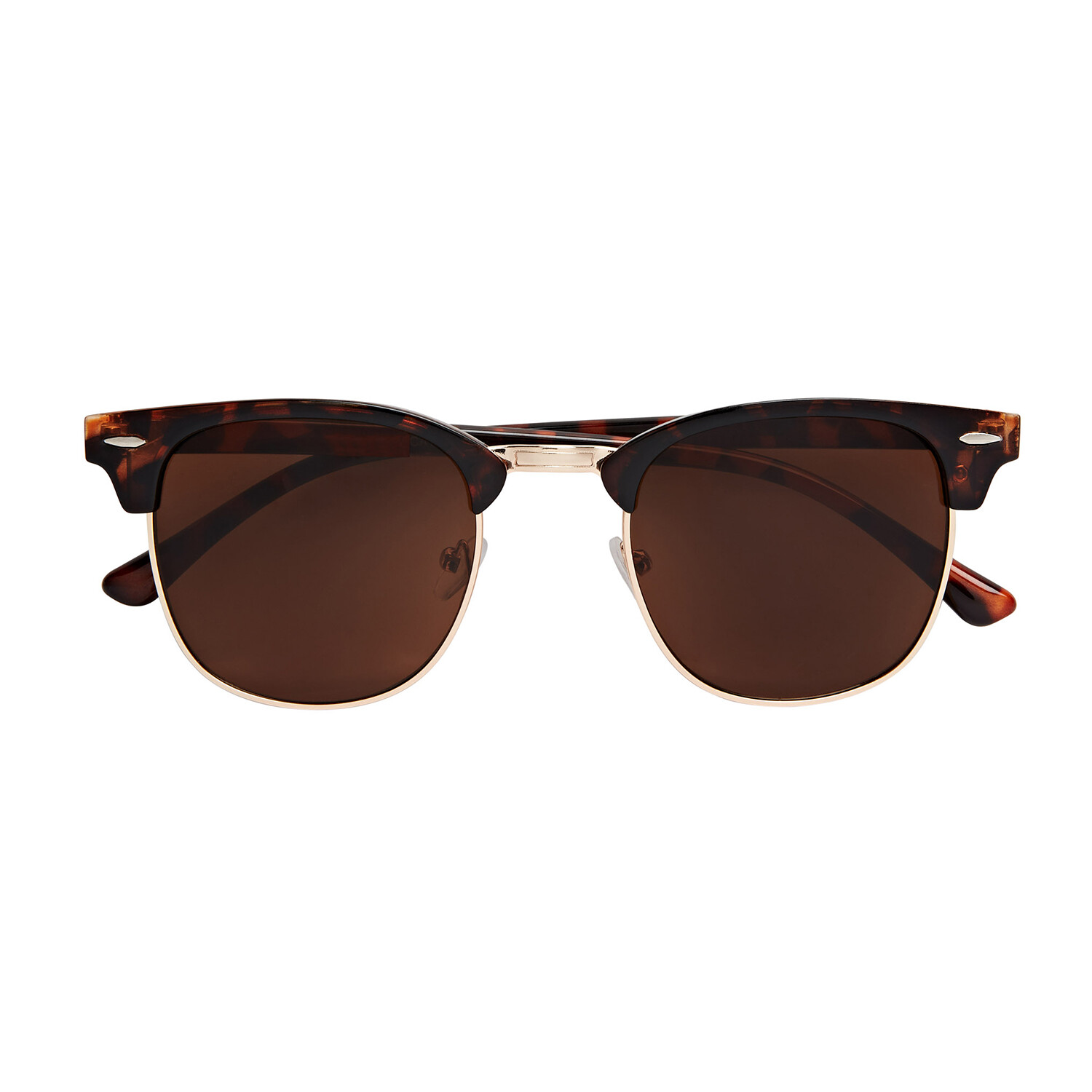 Clubmaster Sunglasses Brown Image 1