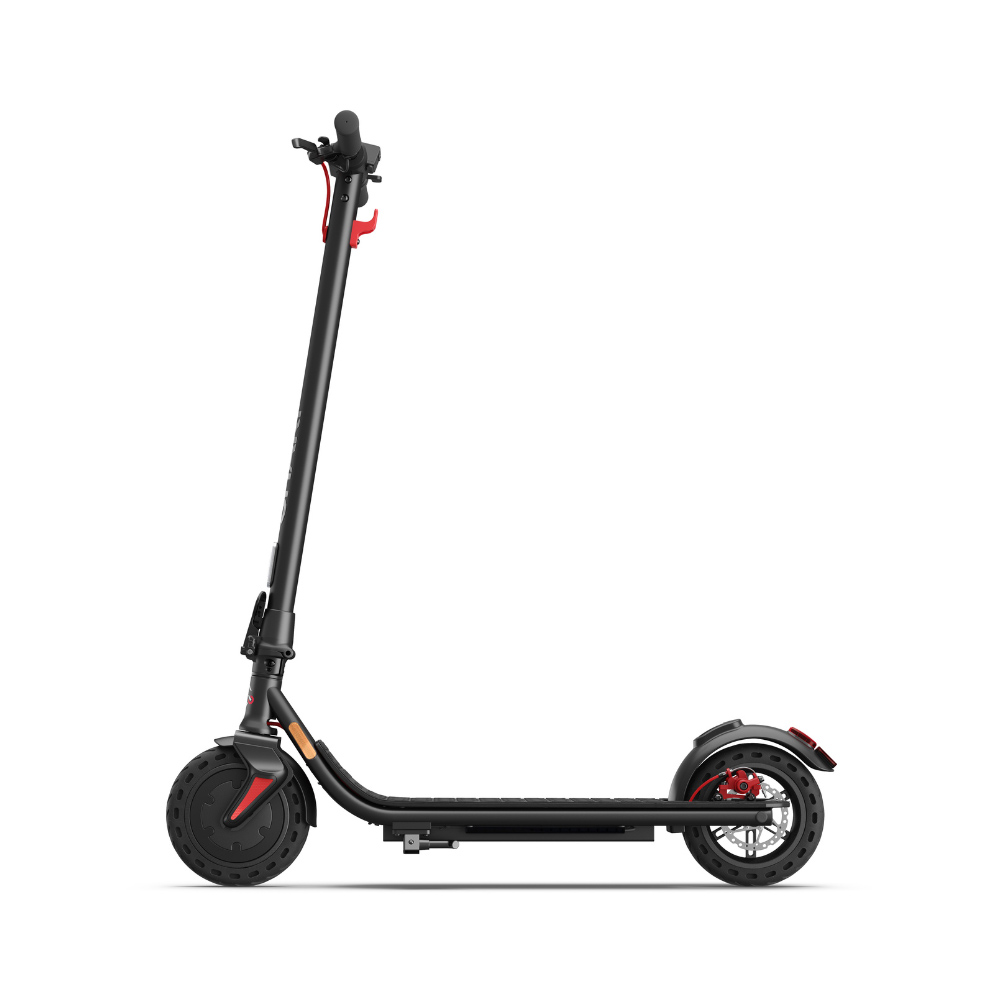 Sharp Black Kick Scooter with LED Light Footplate Image 2