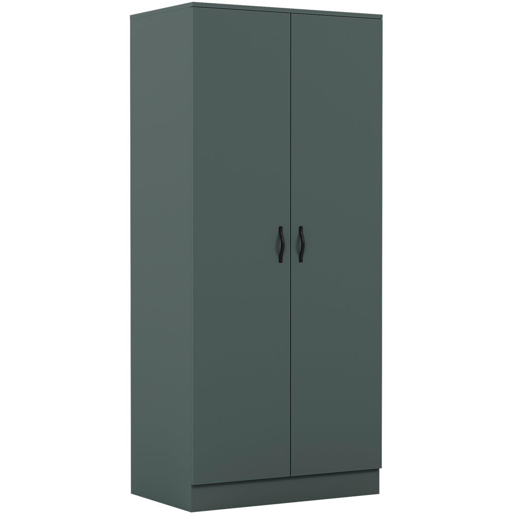 VIDA DESIGNS Riano 2 Door Green Wardrobe Image 2