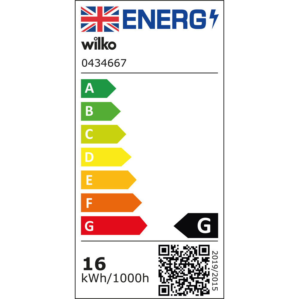 Wilko 2 pack Small Screw E14/SES Incandescent Pygm y 15W Fridge Light Bulb Image 2