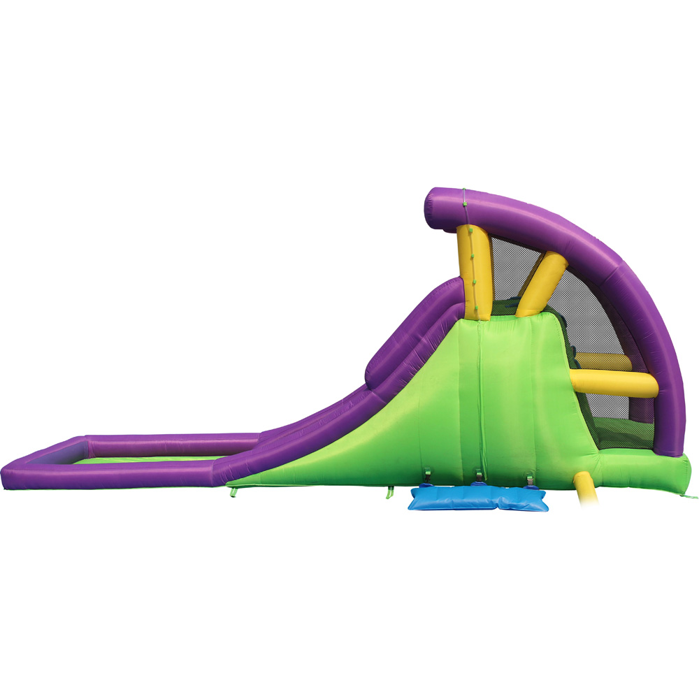 Happy Hop Inflatable Double Water Slide with Air Blower Image 3