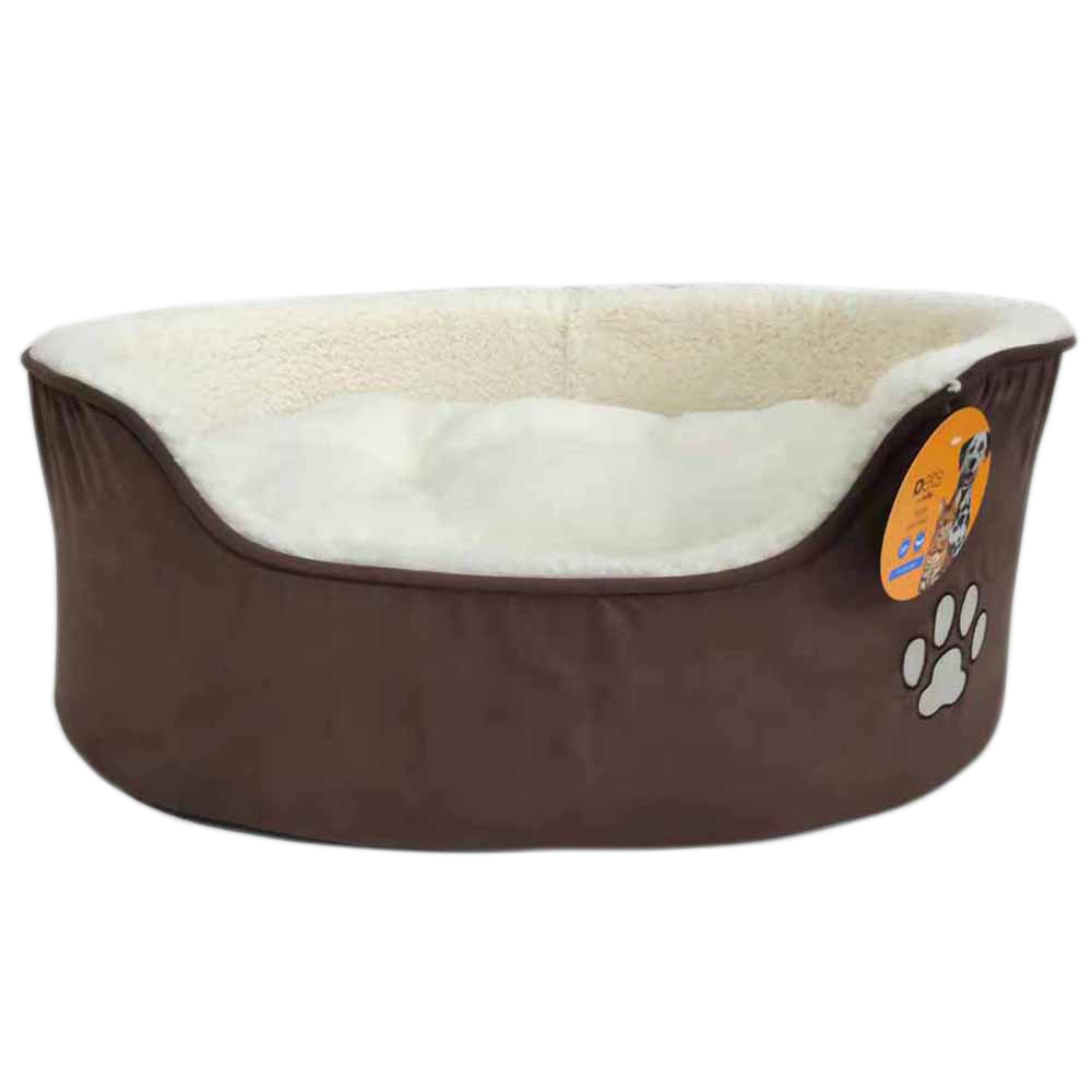 Wilko Large Paw Design Pet Bed Image 1