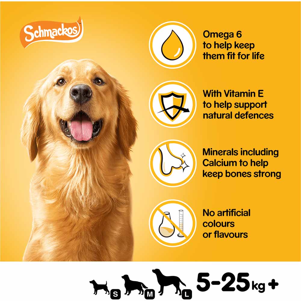 Pedigree Schmackos 20 pack Meat Variety Dog Treats Image 5