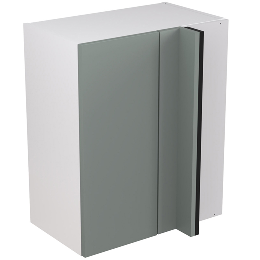 Kitchen Kit Slab Supermatt Agave Green Blind Corner Wall Kitchen Cabinet Flatpack 600mm Image 1