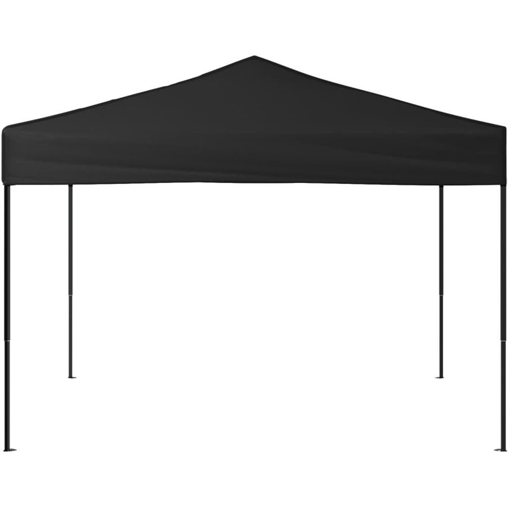 vidaXL 3 x 3m Black Foldable Party Tent Image 3