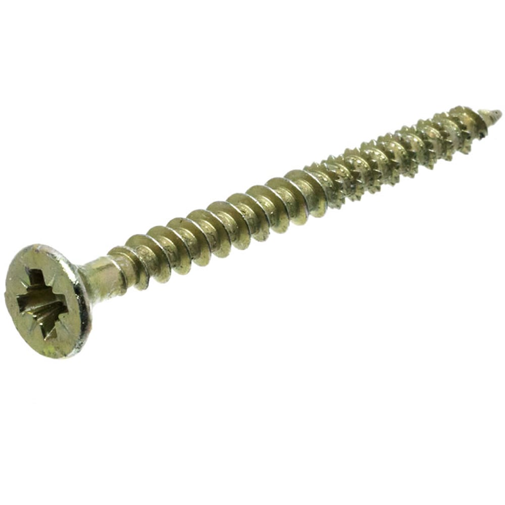 Wilko 3.5 x 40mm High Performance Wood Screws 20 Pack Image 1