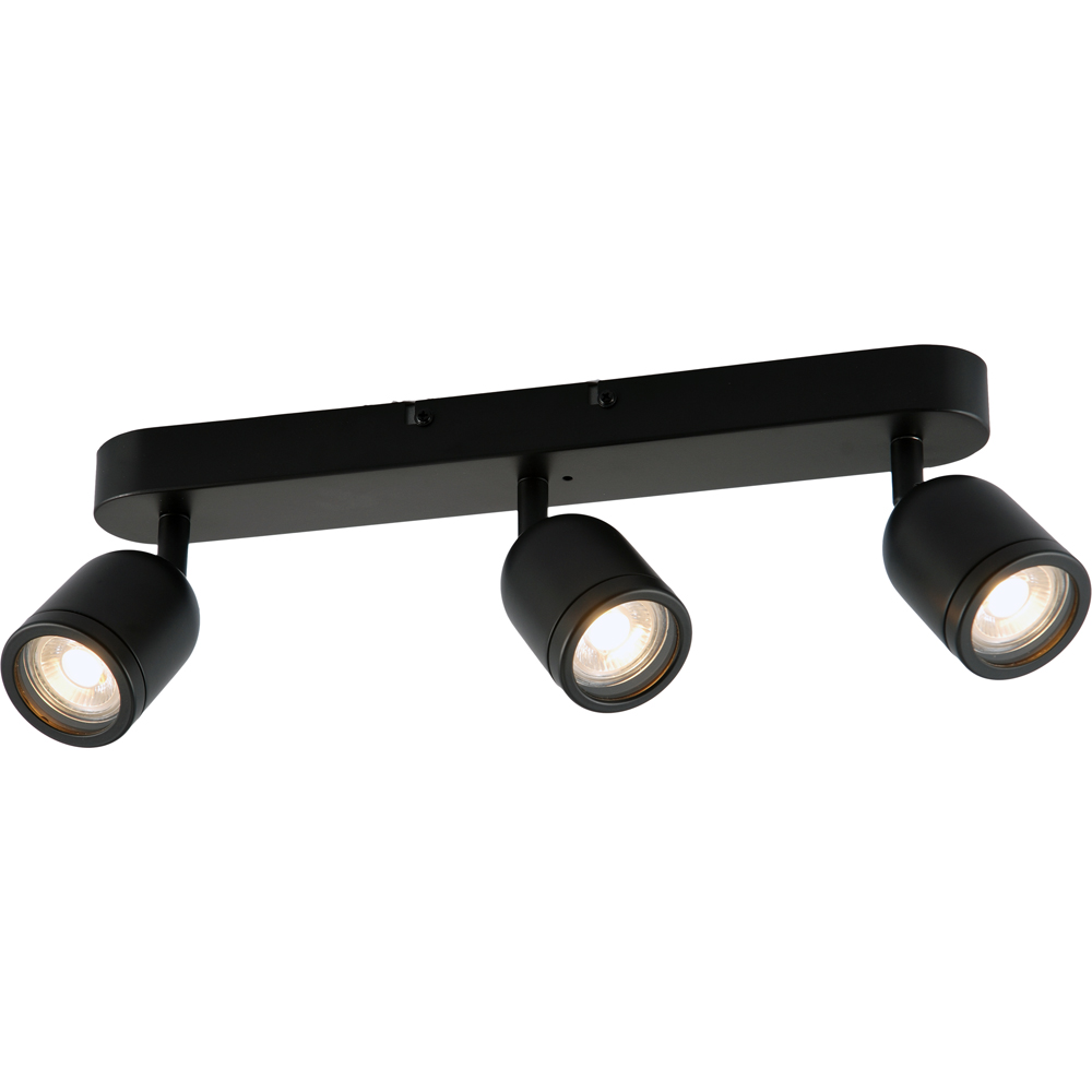 Milagro Porter Black 3 LED Ceiling Light Image 1
