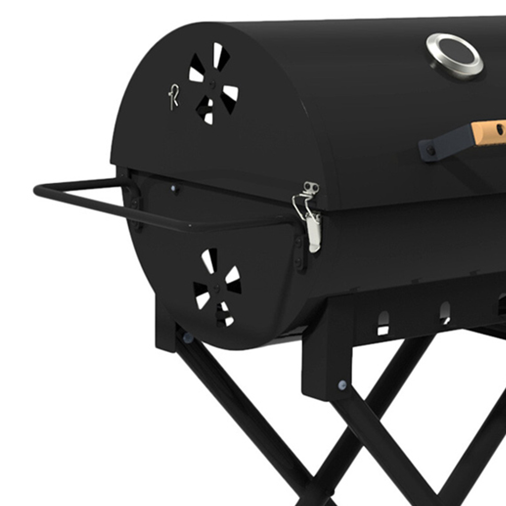 Memphis Foldable Grill and Tools - Black Image 2