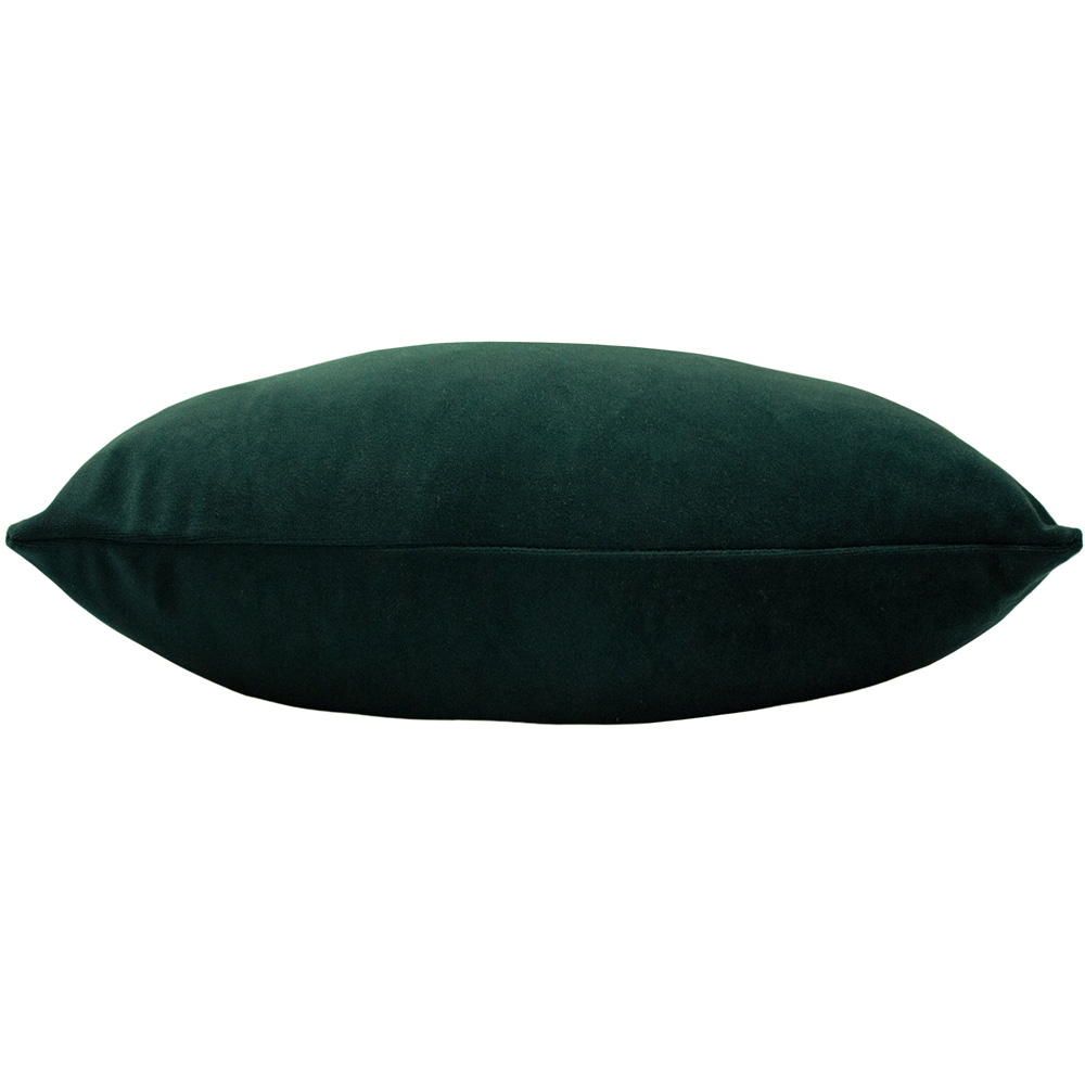 Paoletti Sunningdale Bottle Rectangular Velvet Cushion Image 2