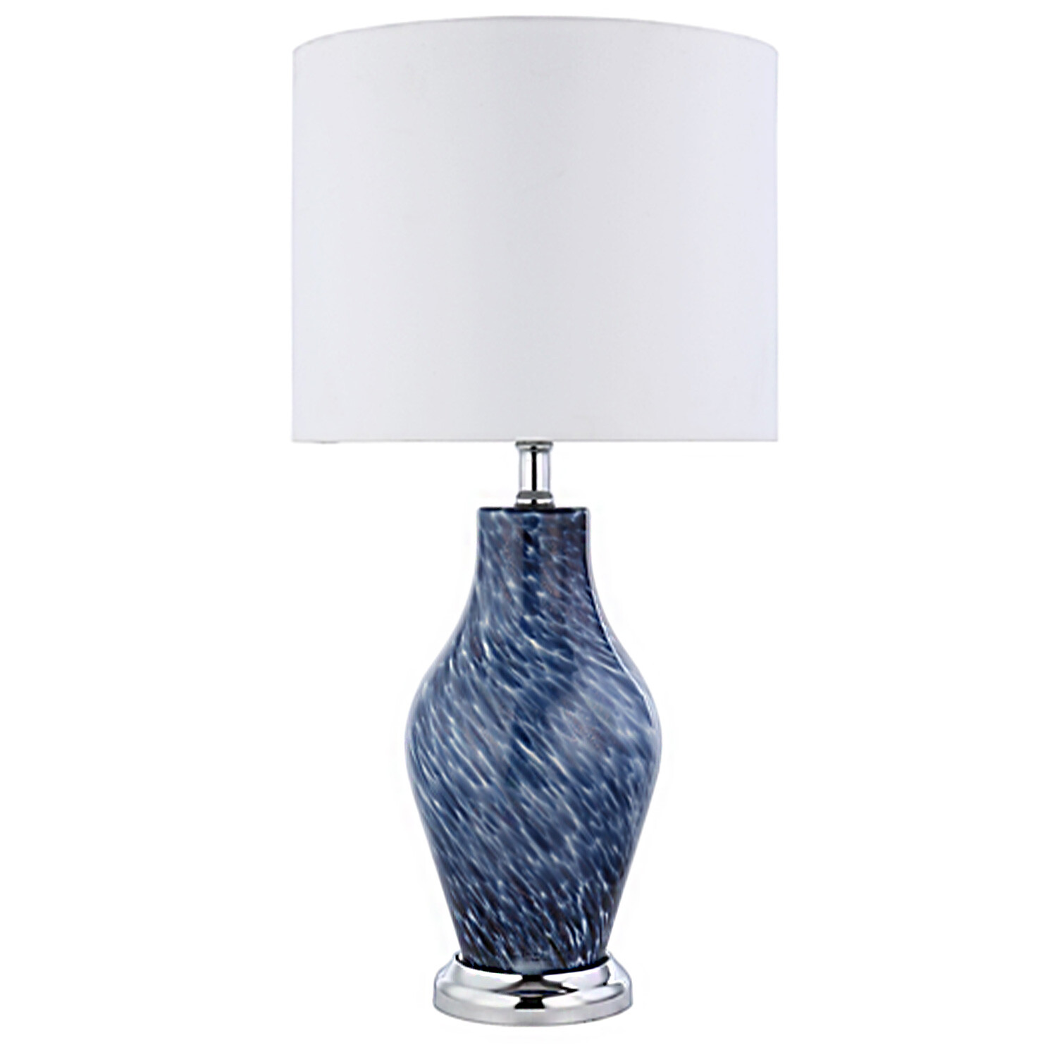 Adira Blue Table Lamp Image 1