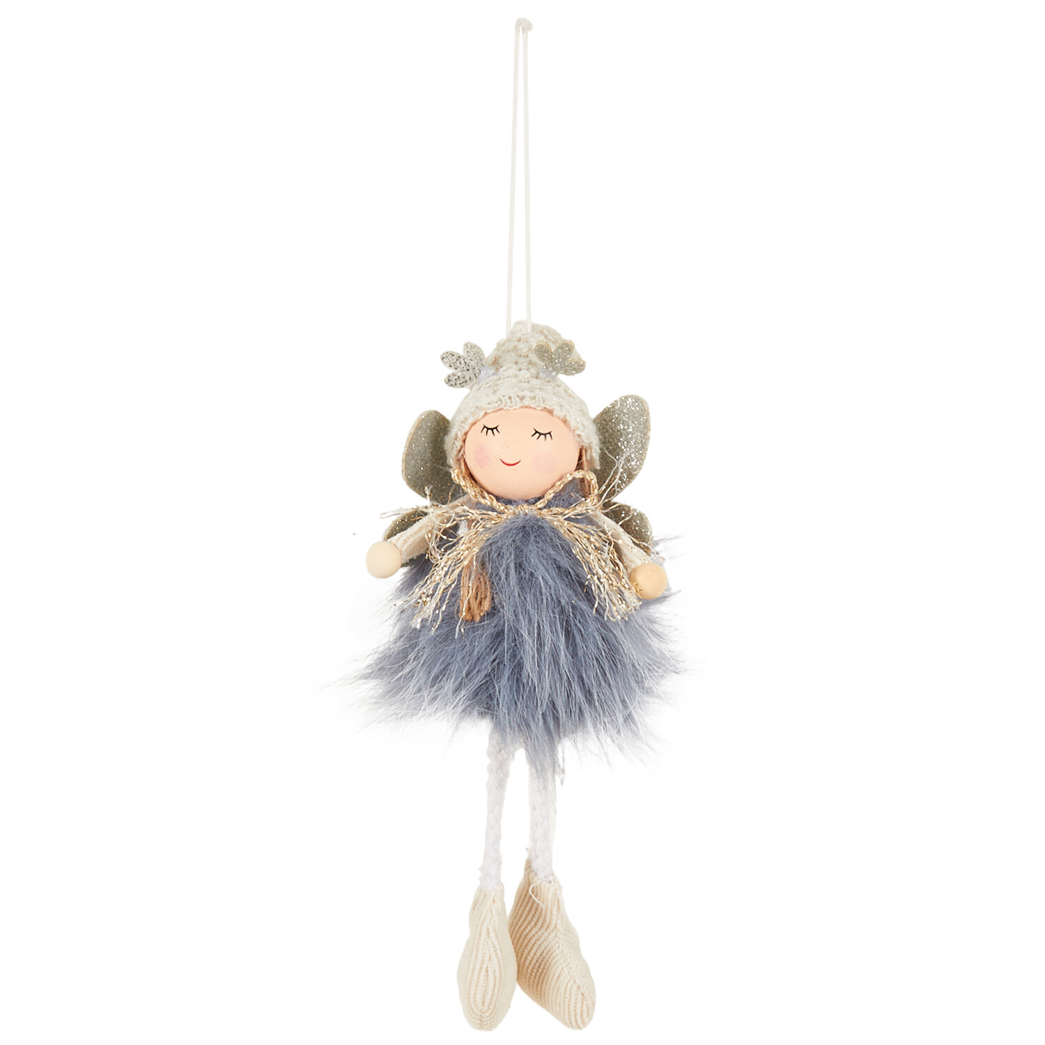 Fluffy Fairy Hanging Decoration Image 1