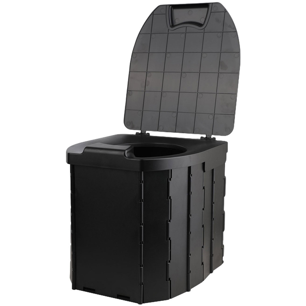 Active Sport Collapsible Toilet Black Image 6