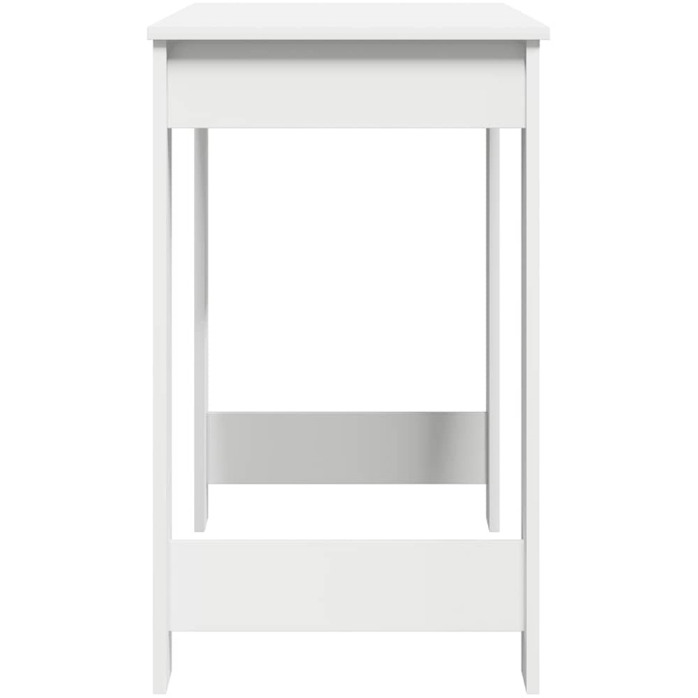 vidaXL 3 Shelf Desk Brown Image 6