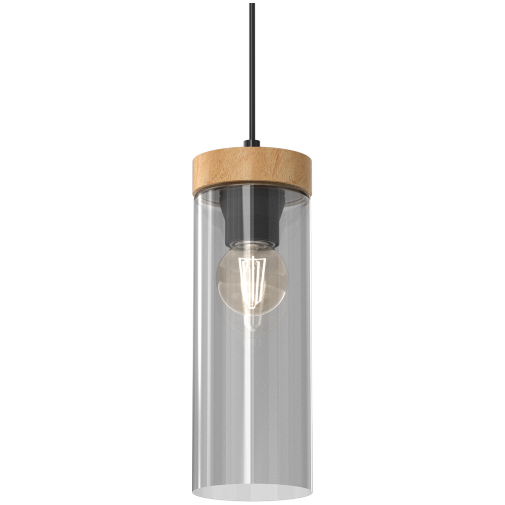 Milagro Elica Black Pendant Lamp 230V Image 2