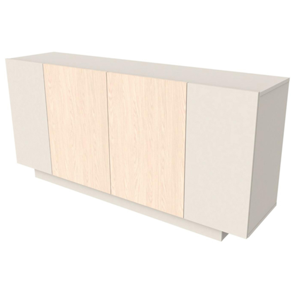 Decortie Victor 4 Door Sandstone Console Table Image 2