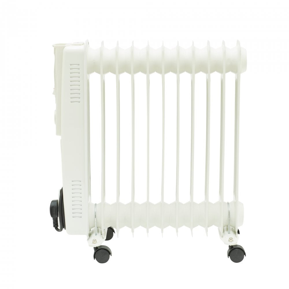 Neo 11 Fin White Oil Filled Radiator 2500W Image 7