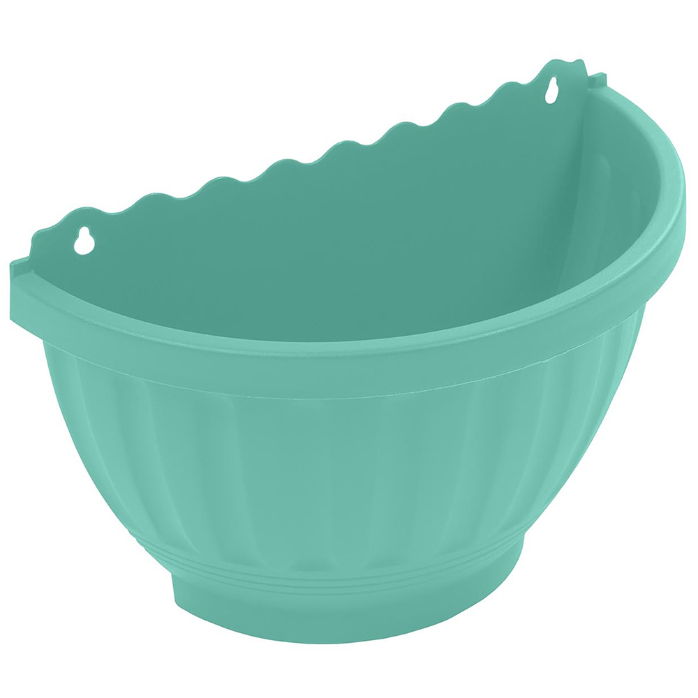 Wham Etruscan Cascade Green Wall Basket Planter 20cm Image