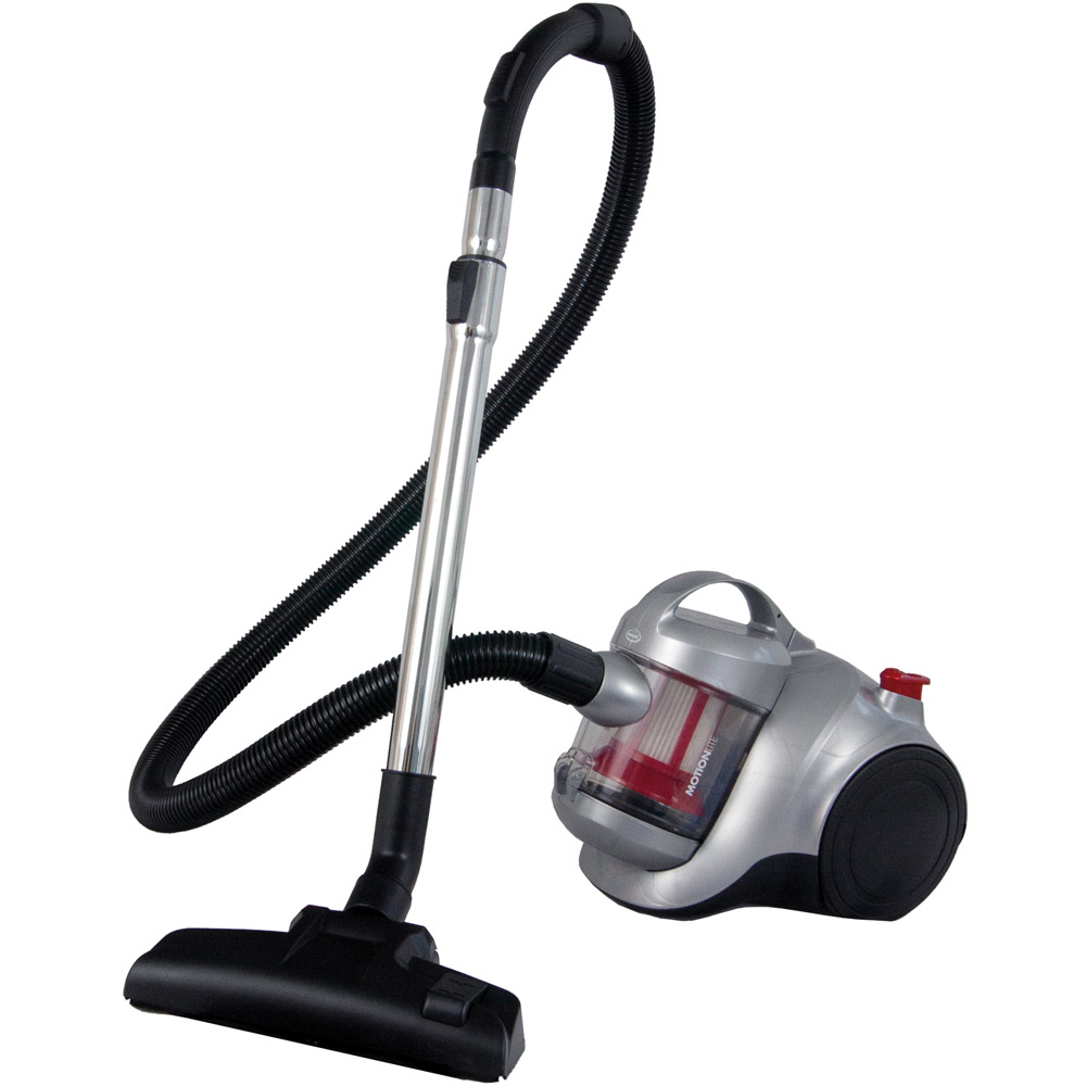 Ewbank MotionLite 1.5L Silver and Red Bagless Vacuum Cleaner Image 1