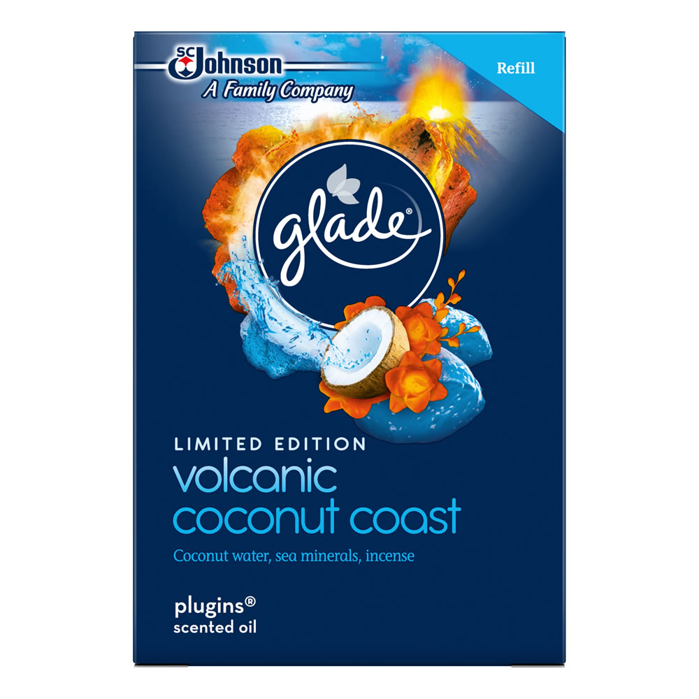 Glade Plug-In Air Freshener Limited Edition       Coconut Coast Refill Image