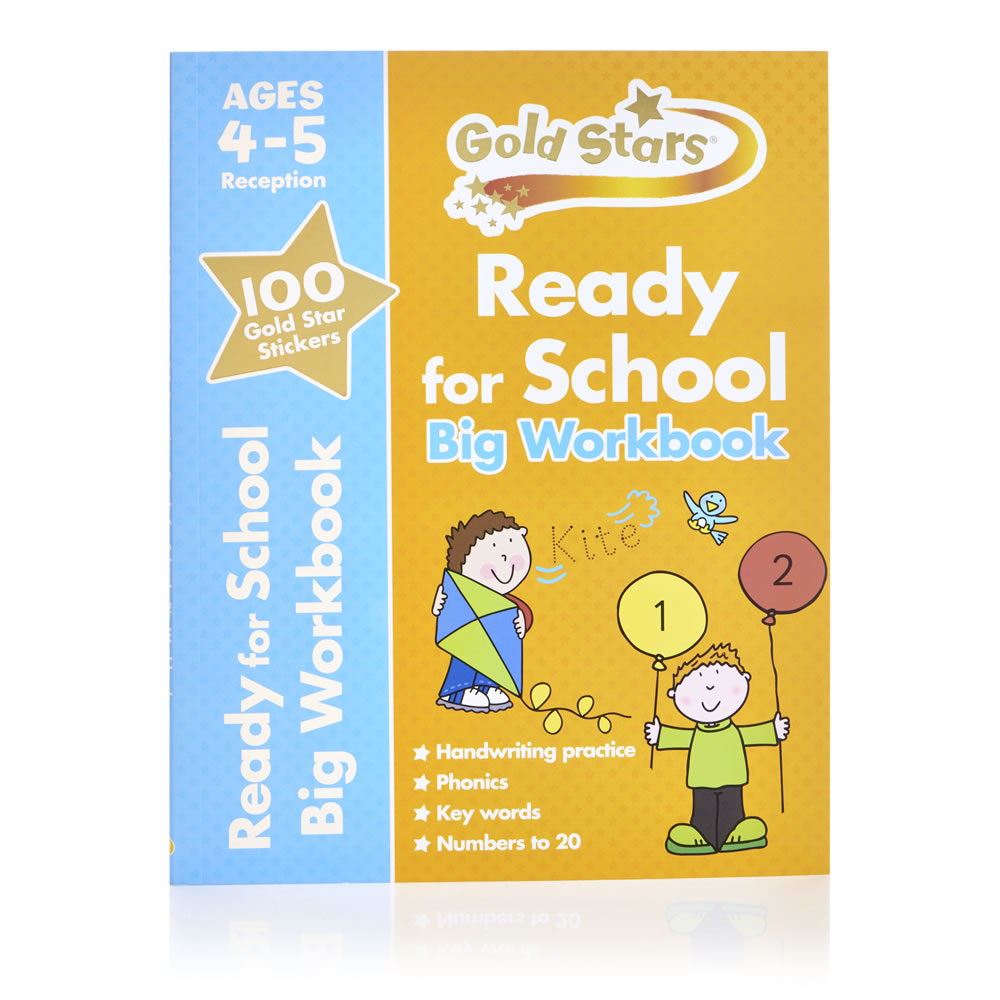 Gold Stars Ready for School Big Workbook Assorted Image 3