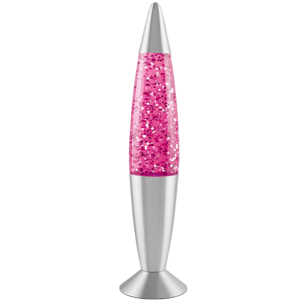 Global Gizmos Pink Glitter Lava Lamp 16 inch Image 1
