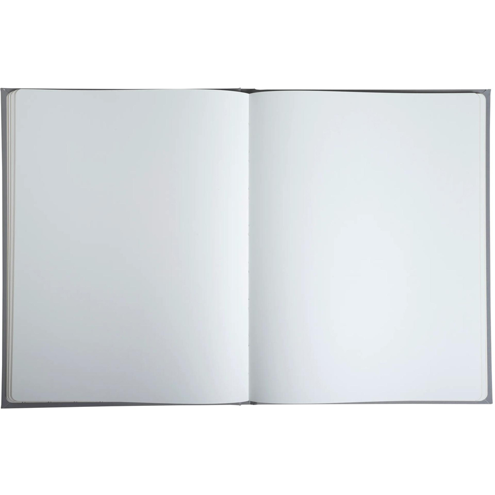 Exacompta Ellipse Grey Rose Gold Embossed Guest Book with Gold Edges 100 Pages Image 6