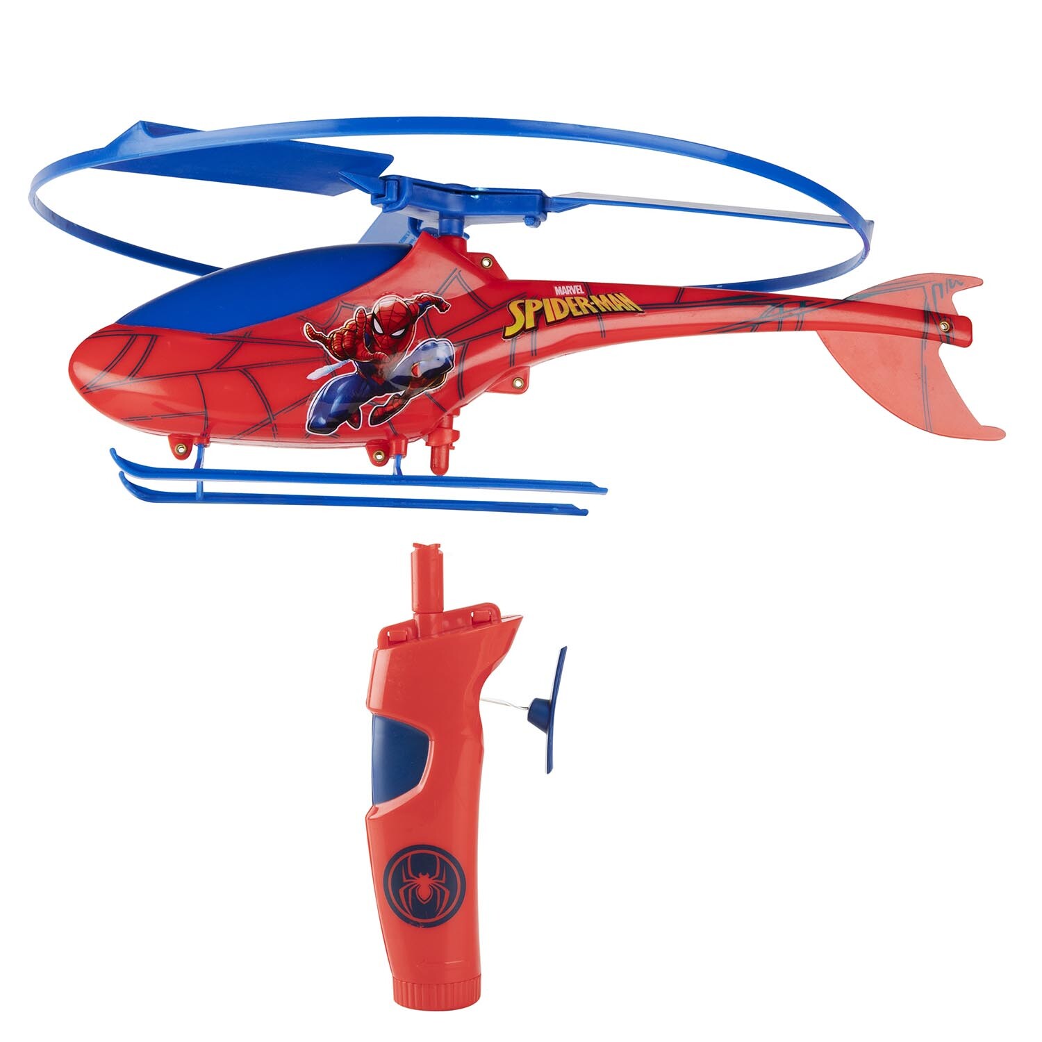 Spiderman Rescue Helicopter with Launcher Image 1