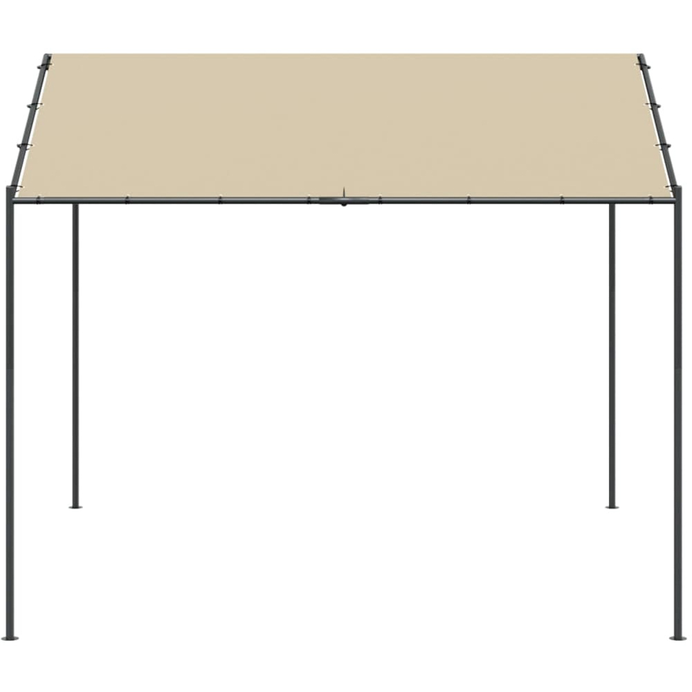 vidaXL 3 x 3m Beige Canopy Tent Image 3