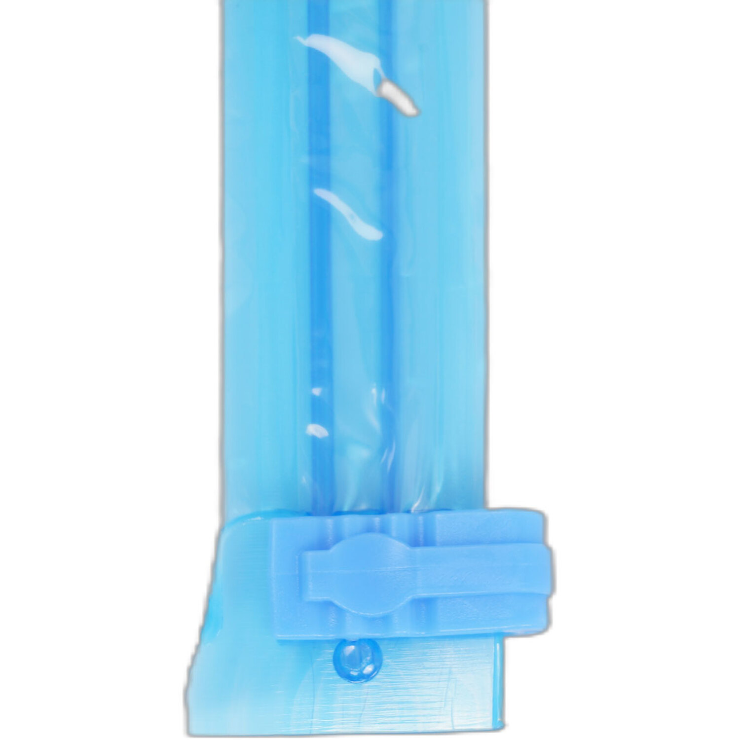Travel Vacuum Storage Bags Clear and Blue Image 2