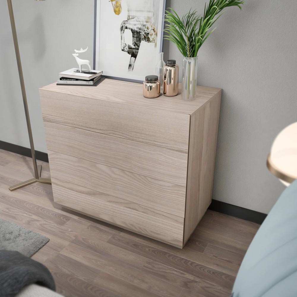 Decorotika Lines 4 Drawer Cordoba Chest of Drawers Image 3