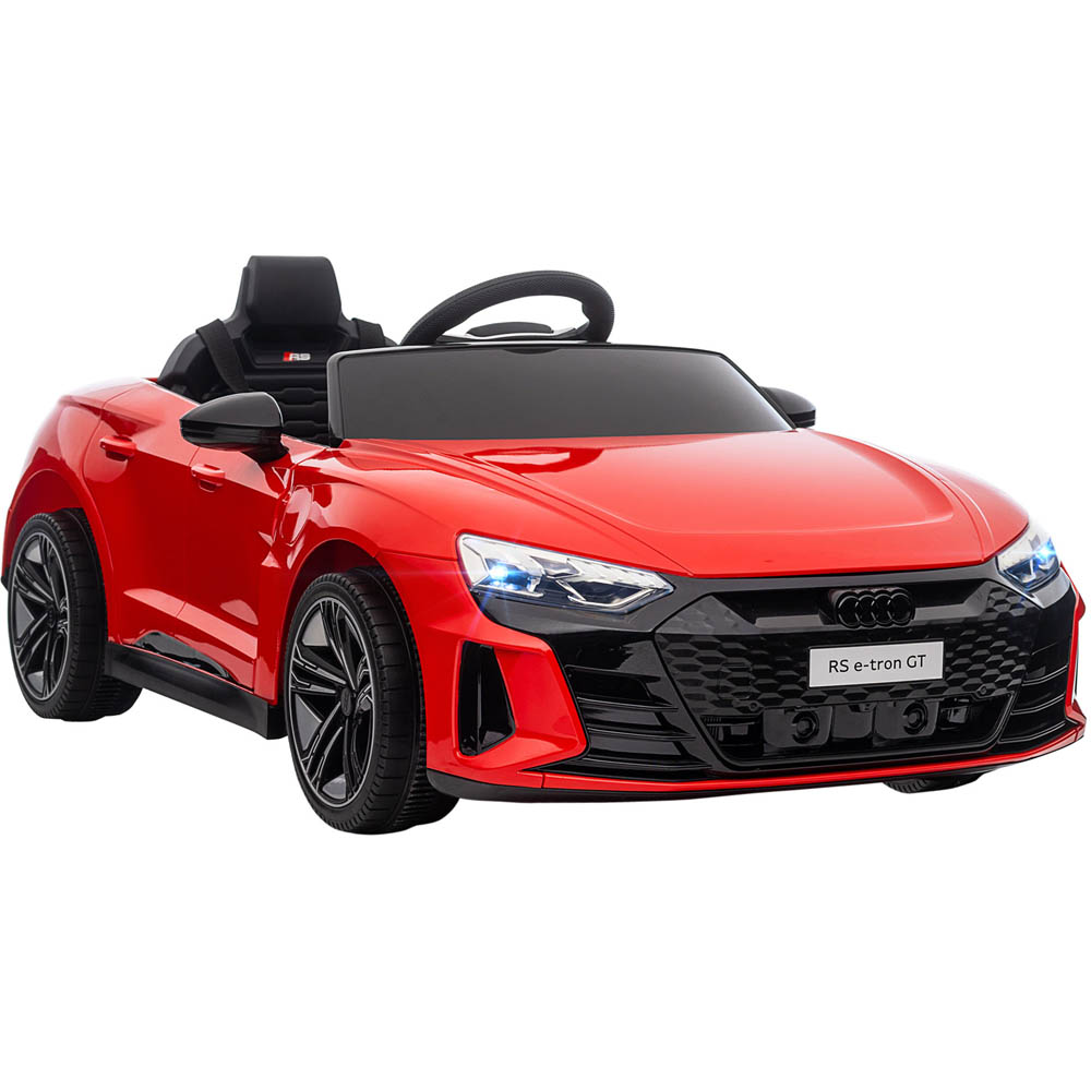 Tommy Toys Audi RS E Tron GT Kids Ride On Electric Car Red 12V Image 1