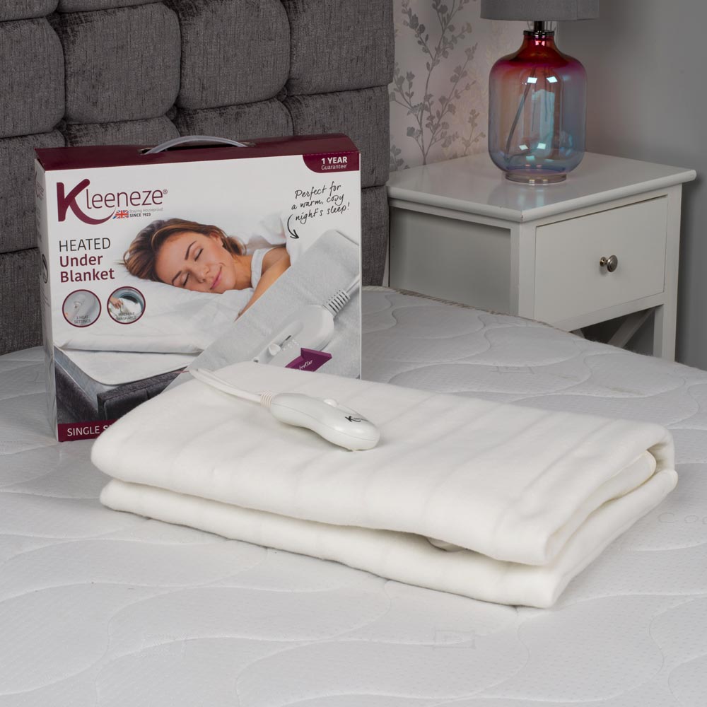 Kleeneze® Heated Blanket 35w Single Wilko