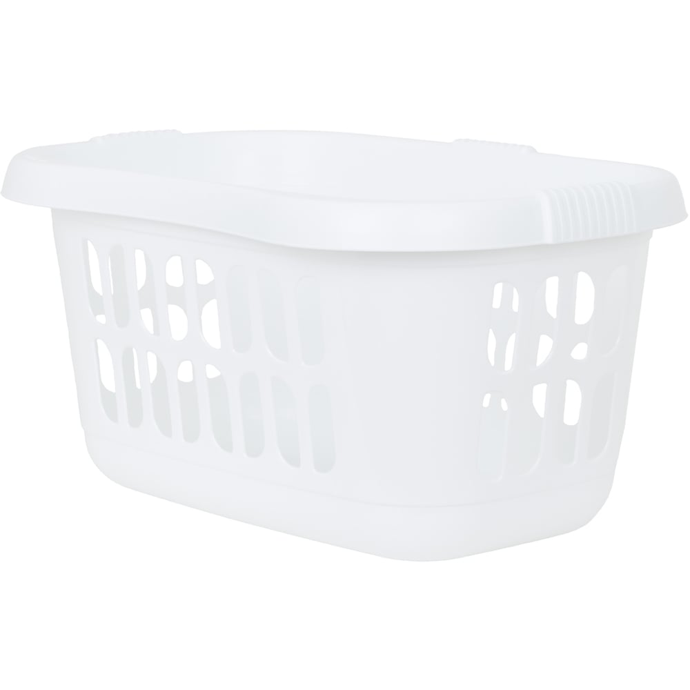 Wham Casa White Hipster Laundry Basket 2 Pack Image 3