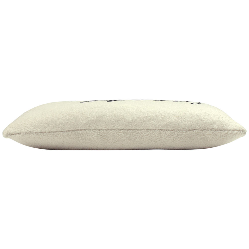 furn. Shearling Natural Breathe Fleece Cushion Image 4