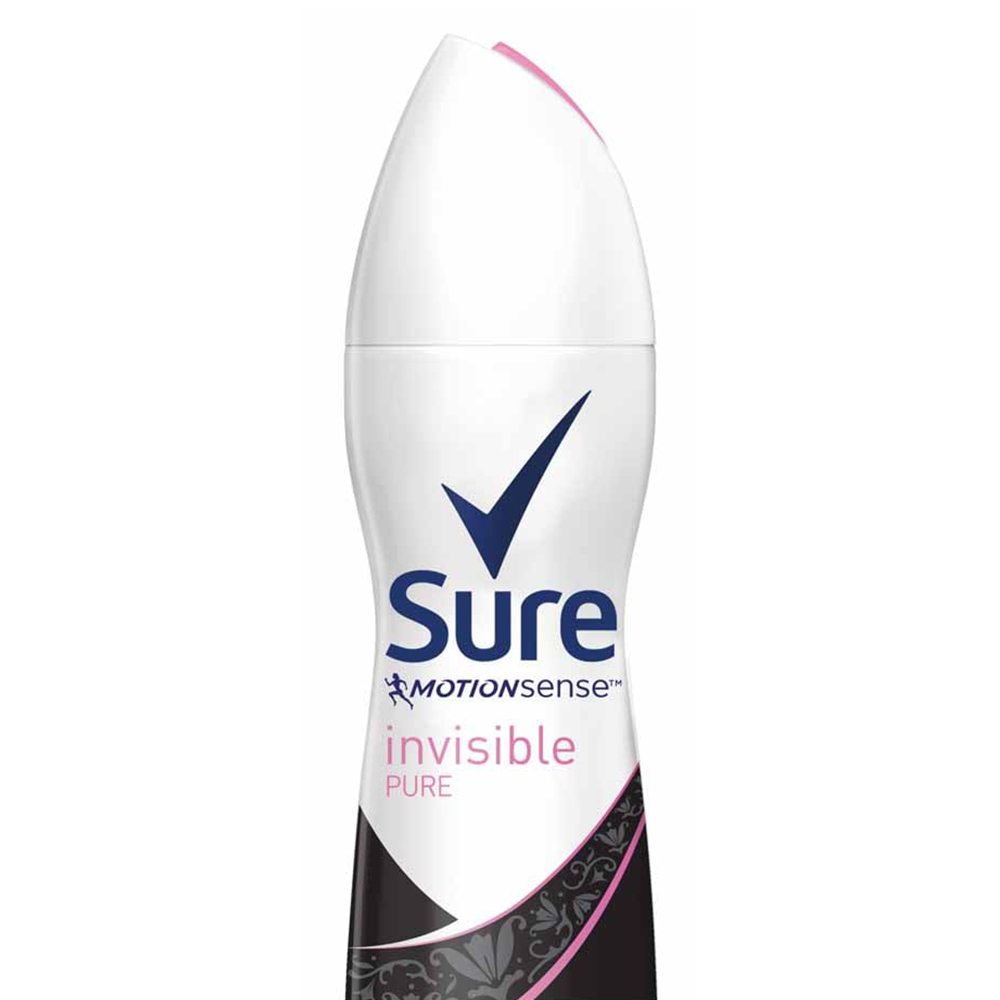 Sure Invisible Pure Anti-Perspirant Deodorant 150ml Image 2