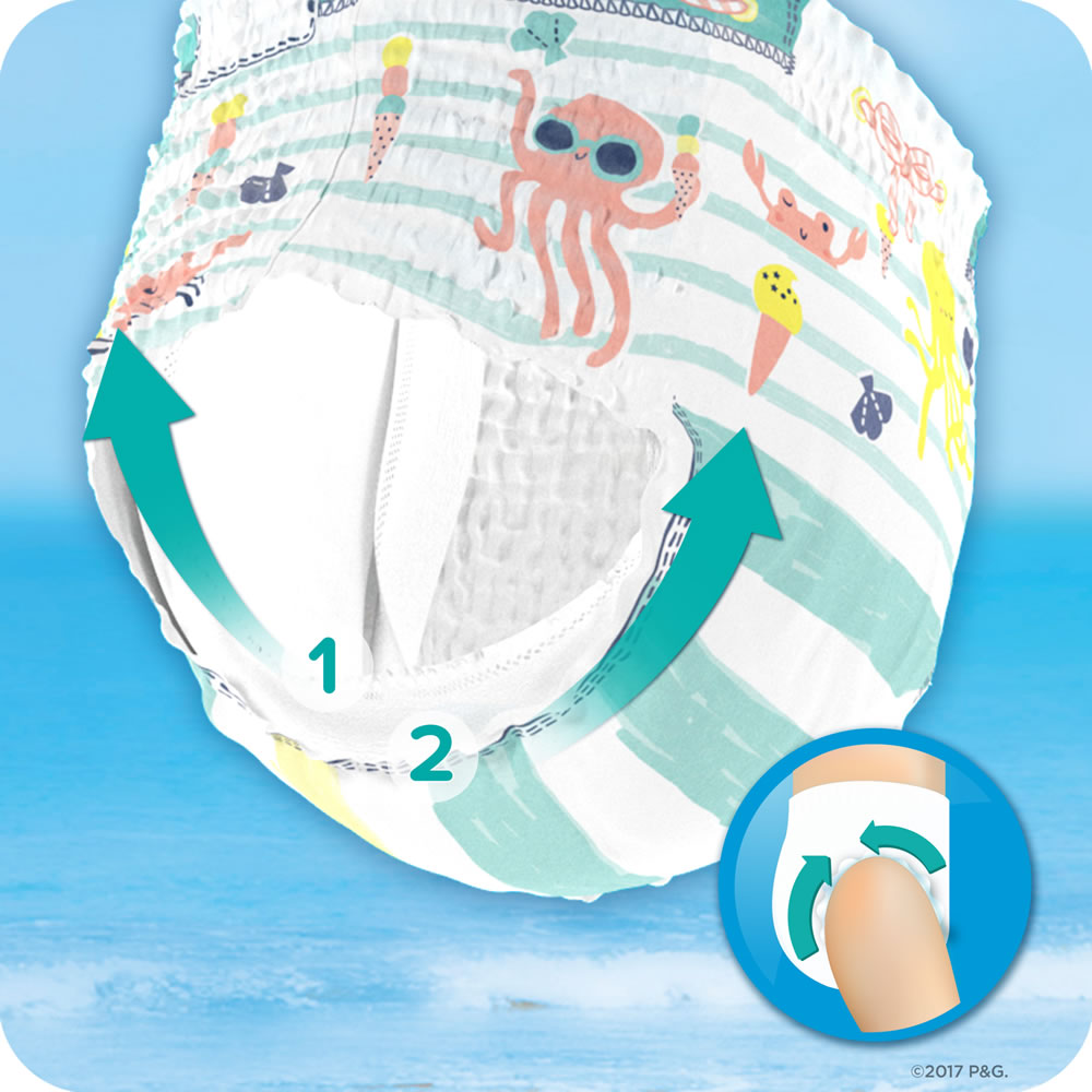 Pampers Splashers Swim Nappies Size 5-6, 10 pack Image 2