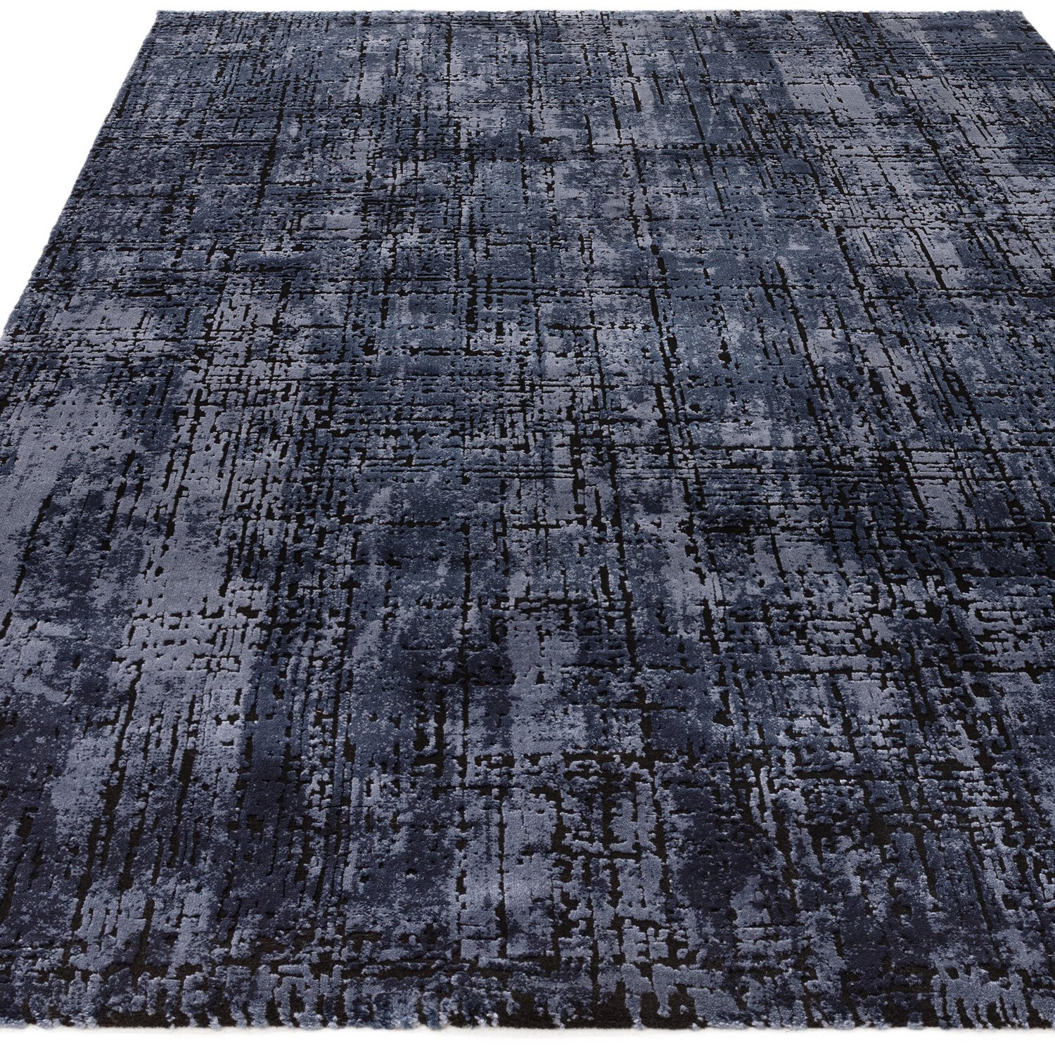 Portfolio Rug - Blue / 140cm | Wilko