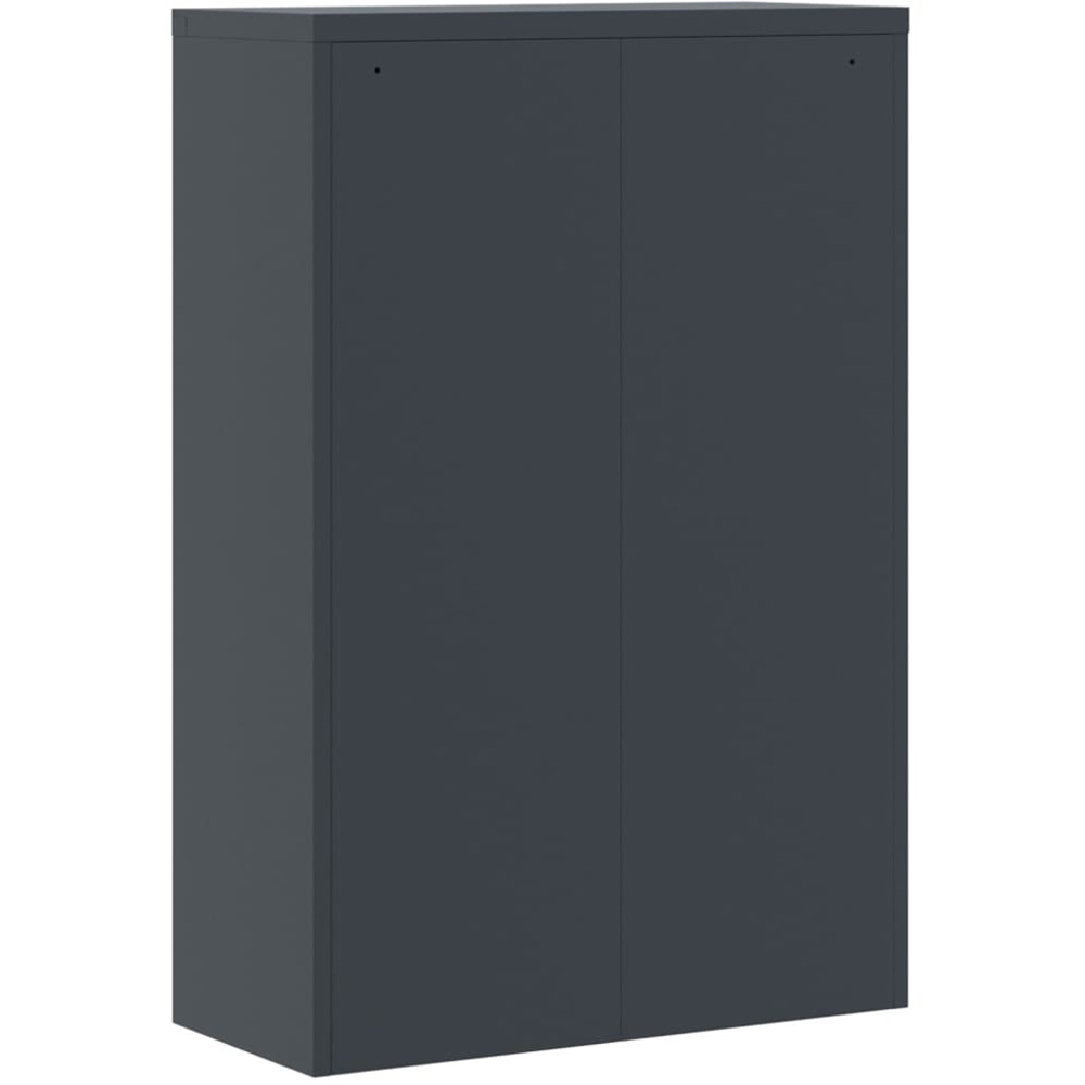 vidaXL 2 Door 4 Shelf Anthracite File Cabinet Image 6