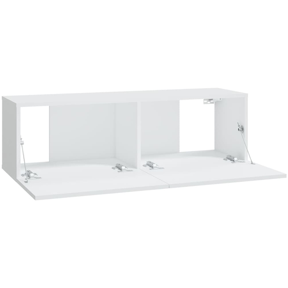 vidaXL 8 Door White Wall Mounted TV Cabinet Image 7