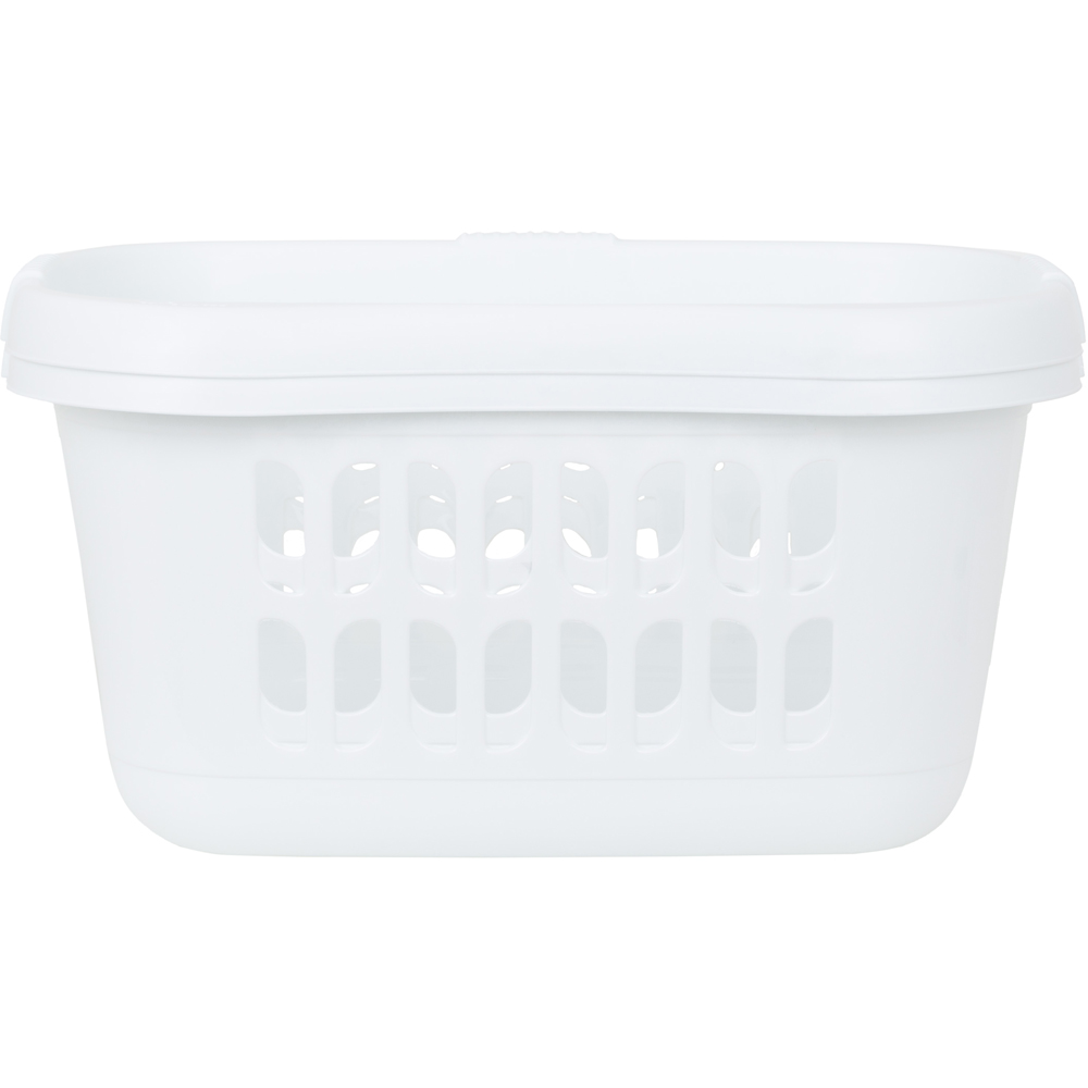 Wham Casa White Hipster Laundry Basket 2 Pack Image 1