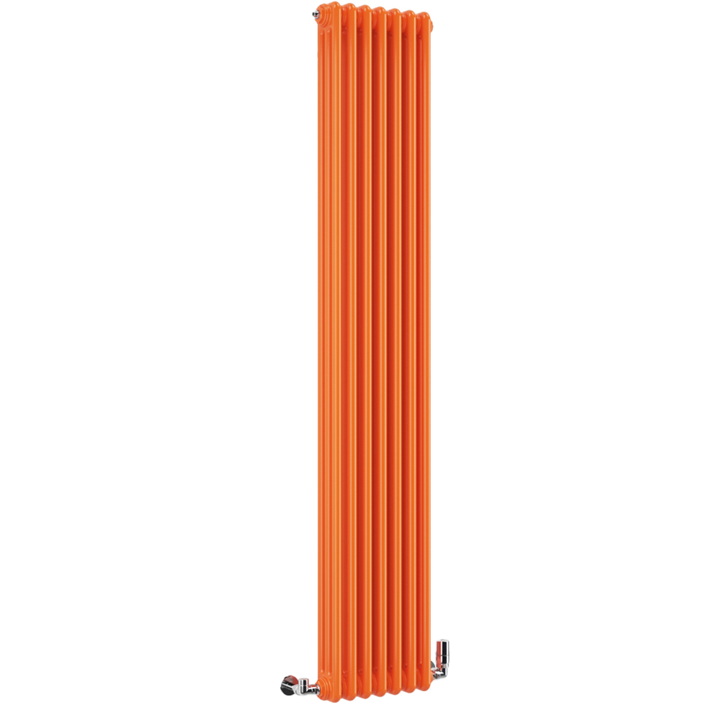 Terma Colorado 4010 BTU Orange Radiator 1800 x 339mm Image 1