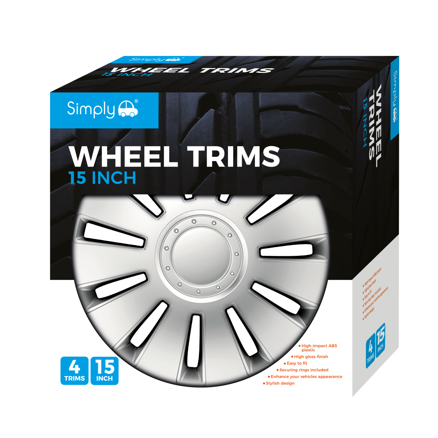 Simply Auto Wheel Trims 15inch - Magnus Image 1